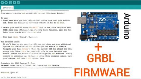 arduino uno cnc machine code|install GRBL on Arduino.